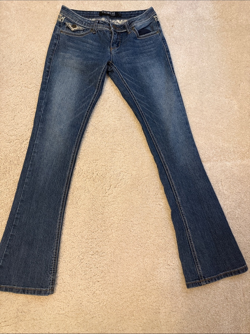 Premier Women’s Blue Flare Jeans